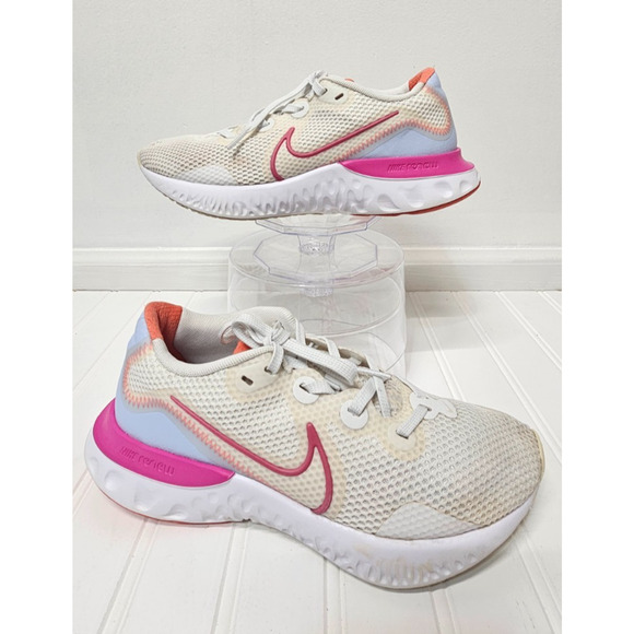 Nike Renew White Ember Glow Womens Size 7 CK6360-100 - Picture 1 of 6